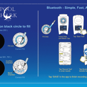 Pool Shark H2O water testing pad